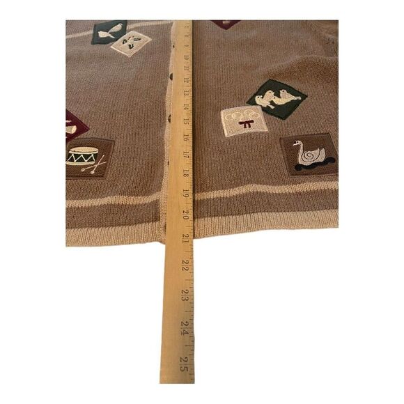 Christopher & Banks 2002 Holiday Cardigan Sweater- Size M - Picture 12 of 12
